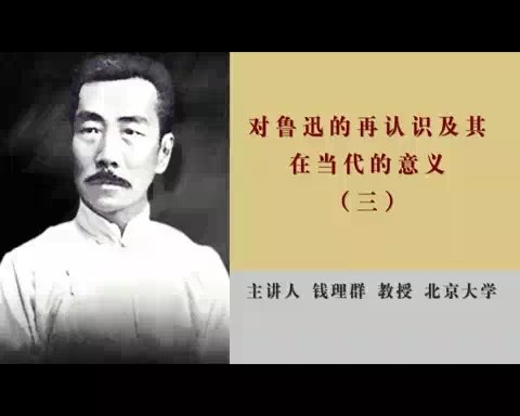 北京大学 对鲁迅的再认识及其在当代的意义 全4讲 主讲-钱理群 视频教程