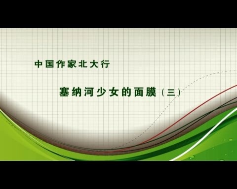 中国作家北大行 全5讲 视频教程