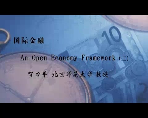 北京师范大学 国际金融 全16讲 主讲-贺力平 视频教程
