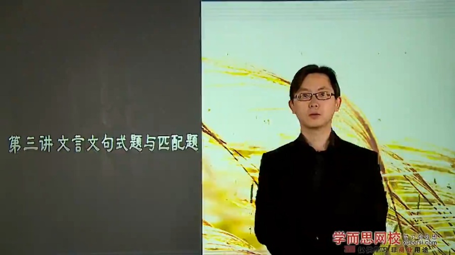 高考冲刺与实战 语文课 高考文言文阅读零失分冲刺 全11章 附讲义 视频教程