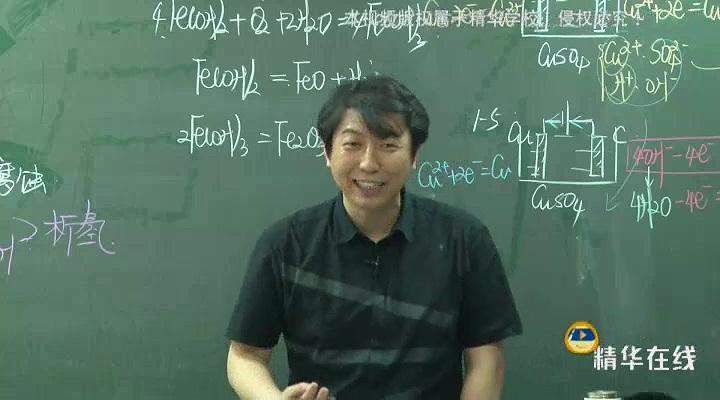 高考冲刺与实战 化学课 高考化学四大模块精讲 全4讲 附教材 视频教程