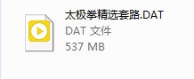 各式太极拳-太极扇-太极剑 爱好者必备 【太极拳精选套路】537M DAT 视频教程