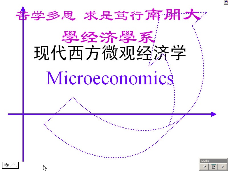 南开大学 西方经济学（微观）全11讲 视频教程