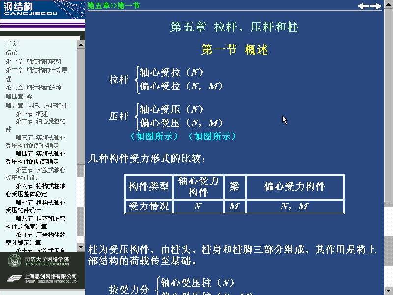 同济大学 钢结构 全21讲 视频教程