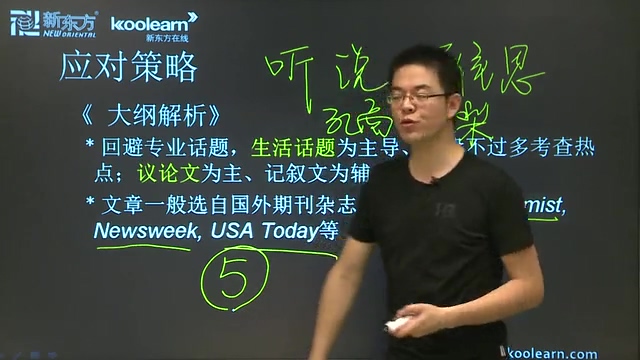 新东方 专四阅读精讲课程 全26讲 主讲-涂浩明 视频教程