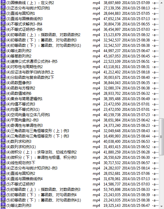 高考冲刺与实战 数学课 高三数学精修复习 全40讲 附讲义 视频教程
