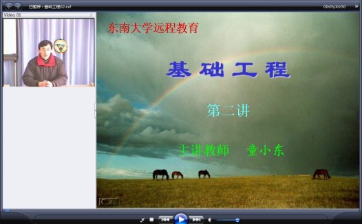东南大学 基础工程 全32讲 主讲-童小东 视频教程