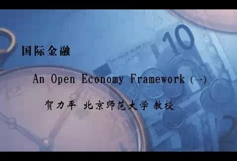北京师范大学 国际金融 全16讲 主讲-贺力平 视频教程