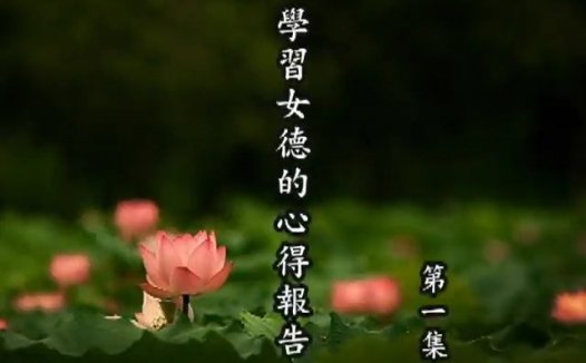 陈静瑜老师在线讲座 齐家治国女德为要 附教材 视频教程