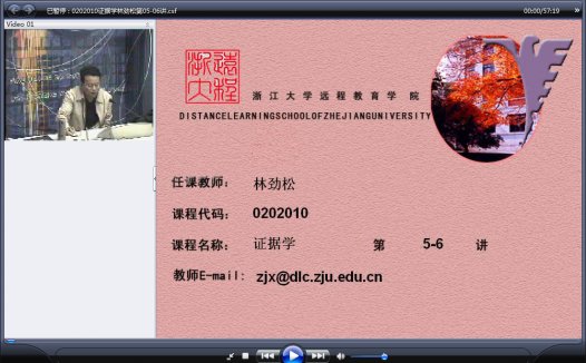 浙江大学 知识产权法(全2部)张献伟老师播讲 视频教程